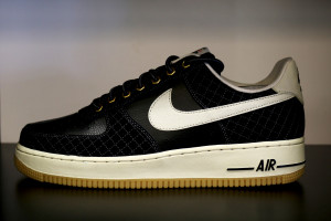 Black Quilt - Low-Top Air Forces