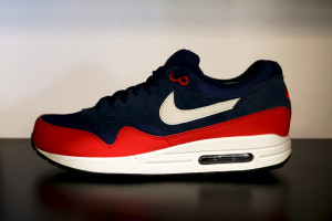 Nike Air Max 1 Essential - 537383-400 - Midnight Navy:University Red