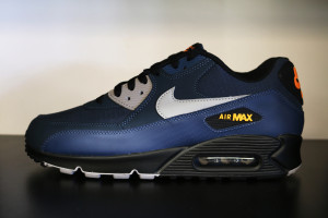 Nike Air Max 90 Essential - 537384-413 - Squadron Blue:Black:Citrus