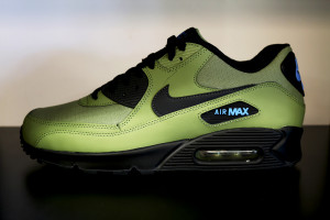 Nike Air Max 90 Essential Alligator - 537384-302 - Black:Dark Grey:Wolf Grey:White