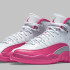 Air Jordan 12 (White / Pink Vivid) release and raffle information
