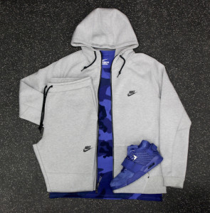 Tech Fleece + Cruz Trainers